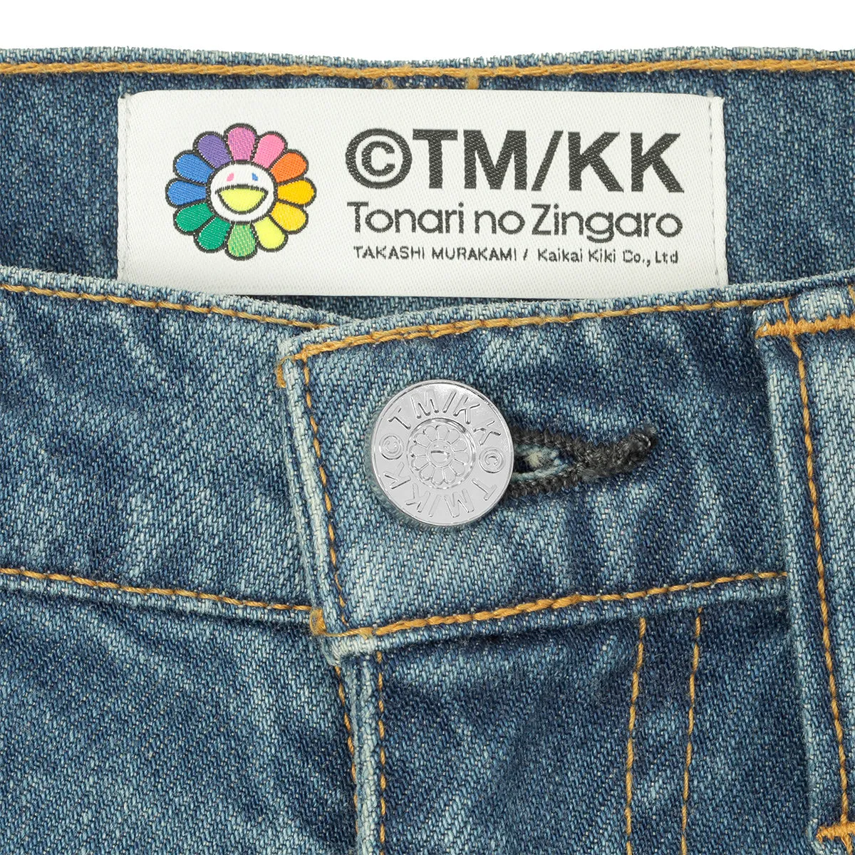 TMKK Damaged Flare Denim Pants