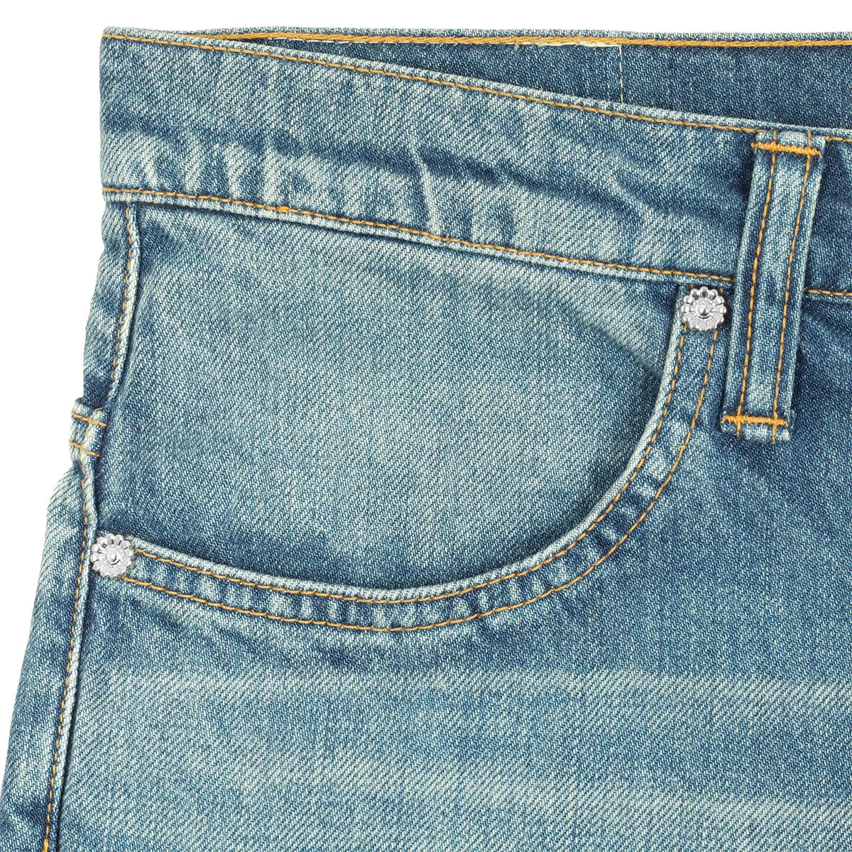 TMKK Damaged Flare Denim Pants