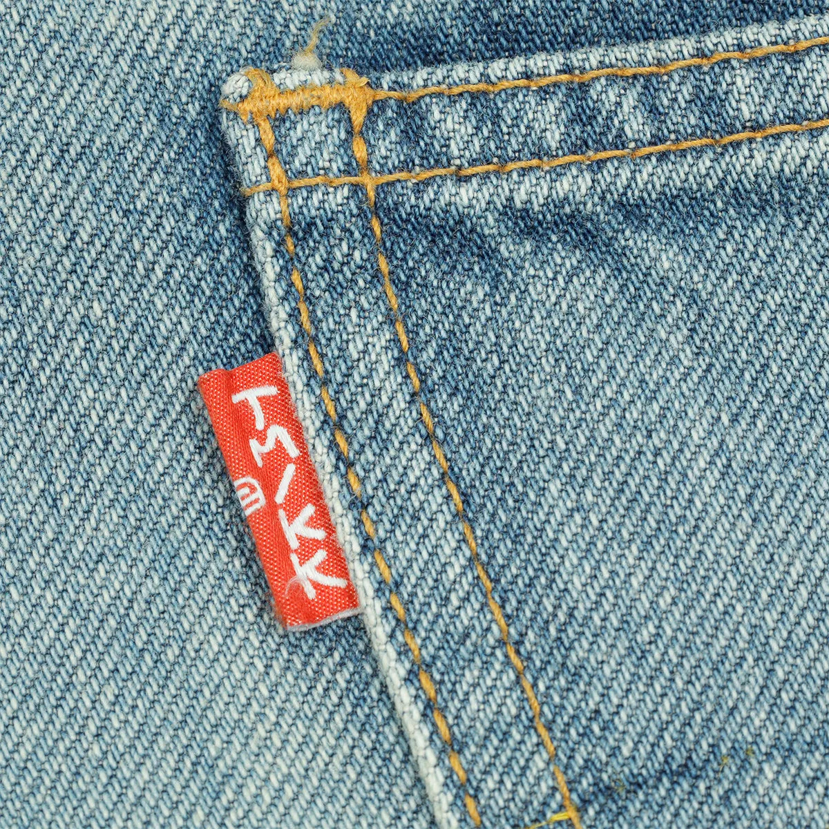TMKK Damaged Flare Denim Pants