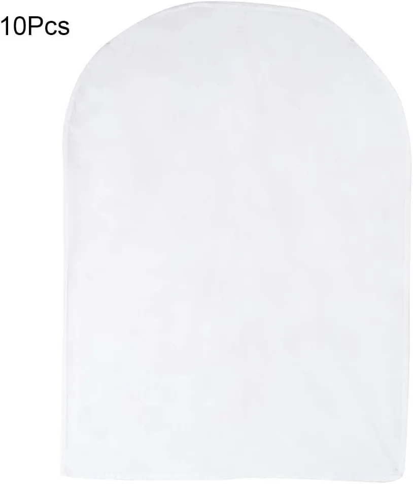 Transparent Hanging Dust Cover Bag with Reusable Foldable, Protects Clothes From Dust, Moths, Pet Hair, Suitable for Various Clothing, Easy to Maintain (60 * 100cm suitable for mid-length style)