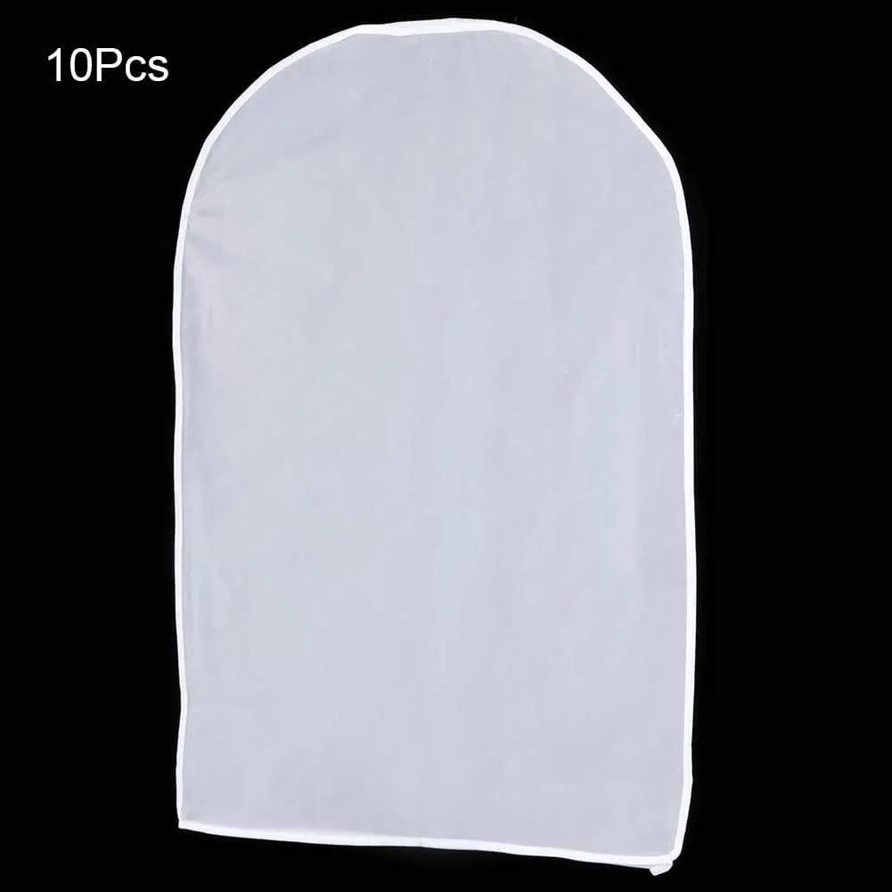 Transparent Hanging Dust Cover Bag with Reusable Foldable, Protects Clothes From Dust, Moths, Pet Hair, Suitable for Various Clothing, Easy to Maintain (60 * 100cm suitable for mid-length style)