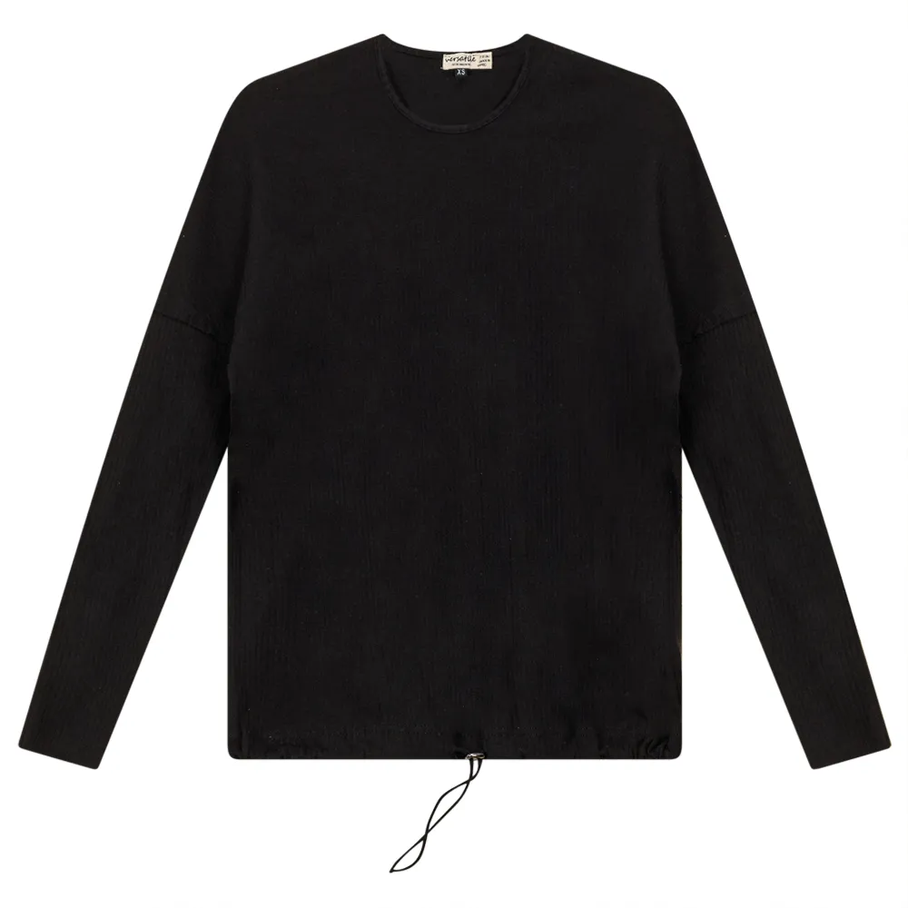 Versatile Drop Shoulder Bungee Tee