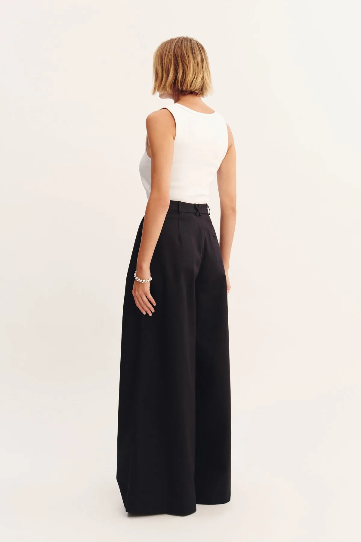 WESLEY TROUSER - BLACK
