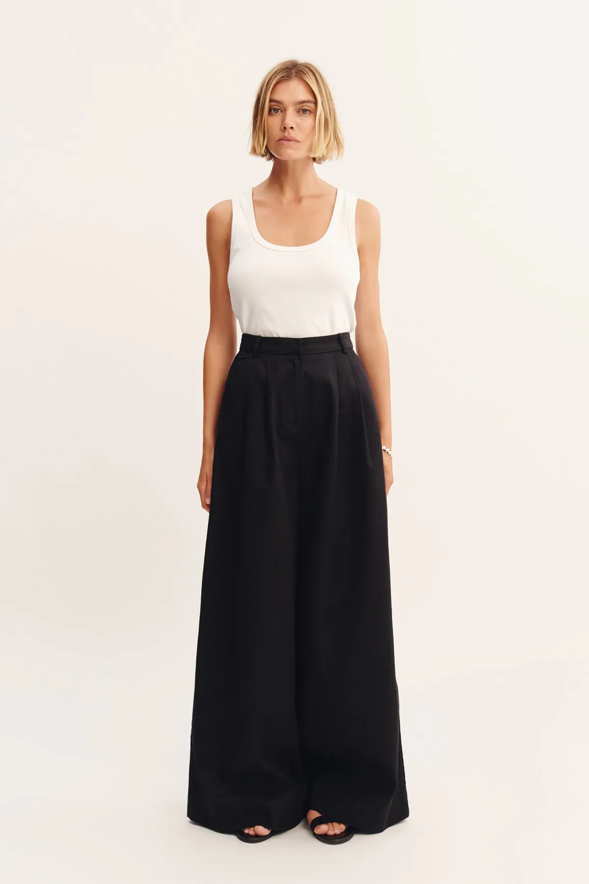 WESLEY TROUSER - BLACK