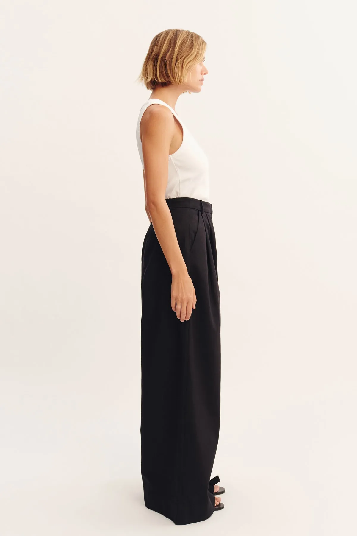 WESLEY TROUSER - BLACK