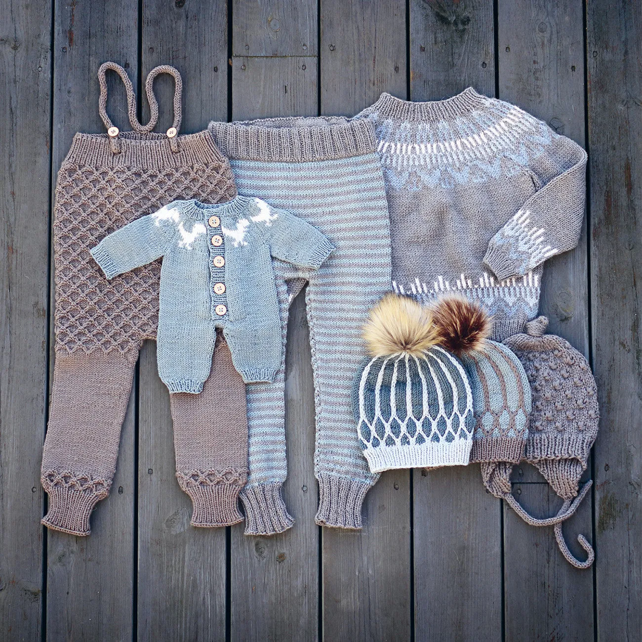 Winter Knitting For Little Sweethearts