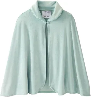 Womens Adaptive Easy-Dress Bed Jacket Cape for Elderly Needs