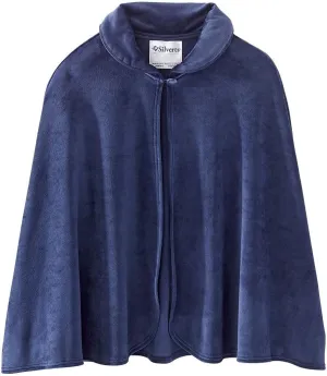 Womens Adaptive Easy-Dress Bed Jacket Cape for Elderly Needs