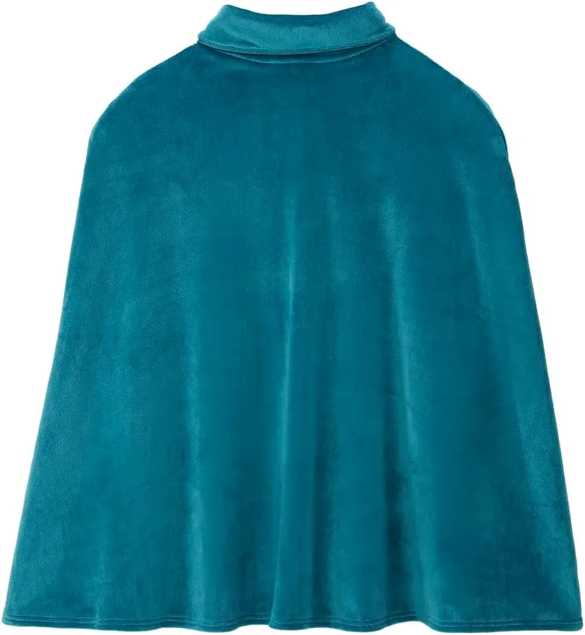 Womens Adaptive Easy-Dress Bed Jacket Cape for Elderly Needs
